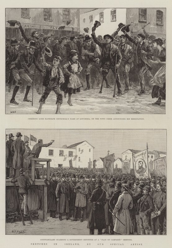 Schizzi in Irlanda da William Heysham Overend
