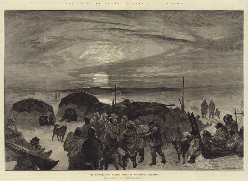 La spedizione americana di ricerca di Franklin da William Heysham Overend