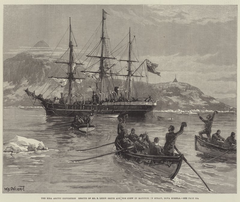 Spedizione artica di Eira, salvataggio di Mr B Leigh Smith e dell