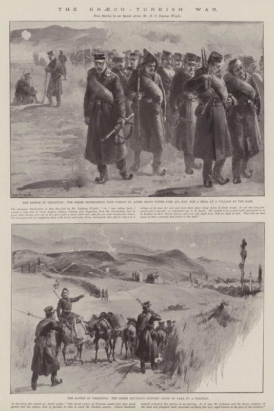 La guerra greco-turca da William Heysham Overend