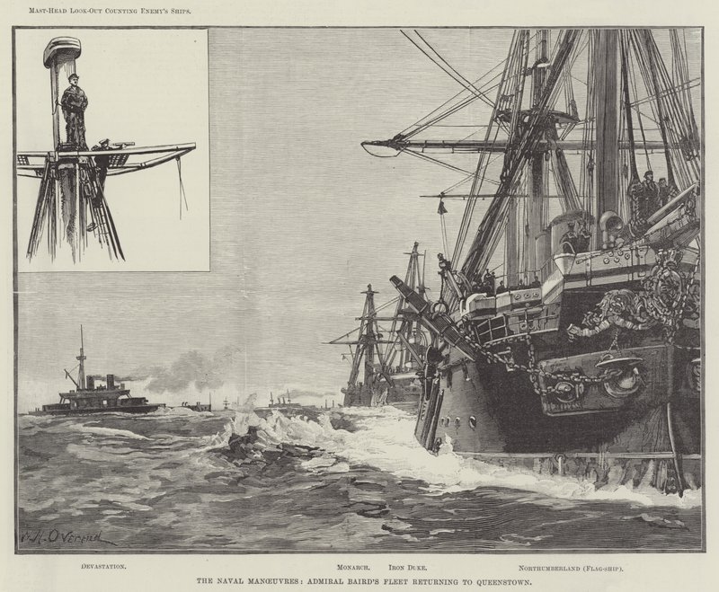 Le Manovre Navali, la Flotta dell