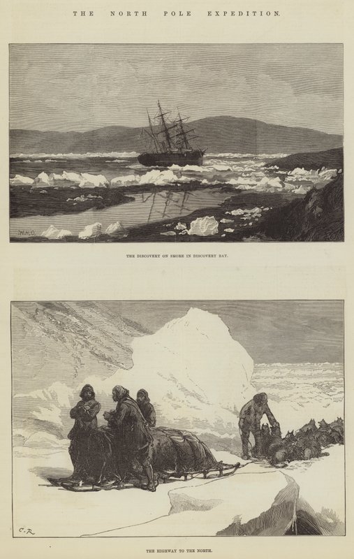 La spedizione al Polo Nord da William Heysham Overend