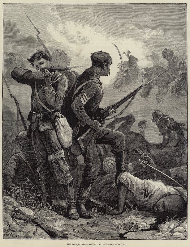 La guerra in Afghanistan, a Bay da William Heysham Overend