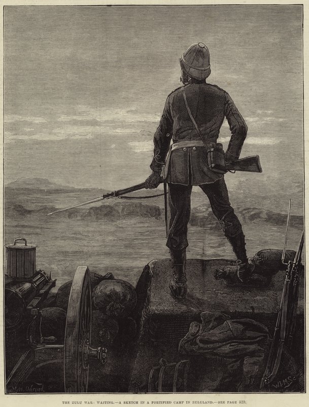 La guerra Zulu, in attesa da William Heysham Overend