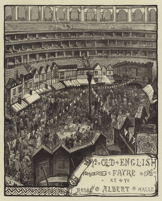 La vecchia fiera inglese, alla Royal Albert Hall da William Heysham Overend