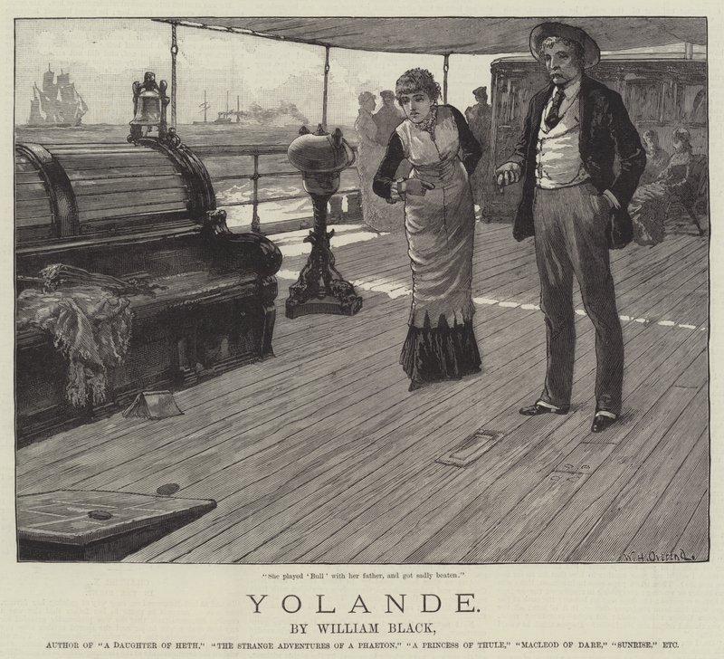 Yolande, di William Black da William Heysham Overend