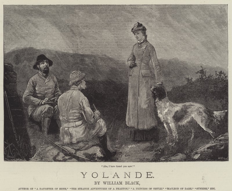 Yolande, di William Black da William Heysham Overend