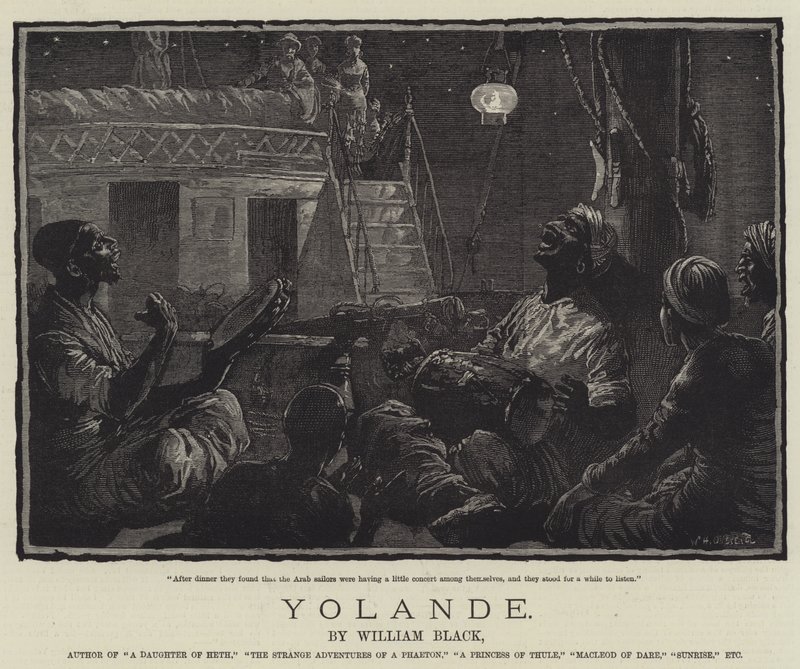 Yolande, di William Black da William Heysham Overend