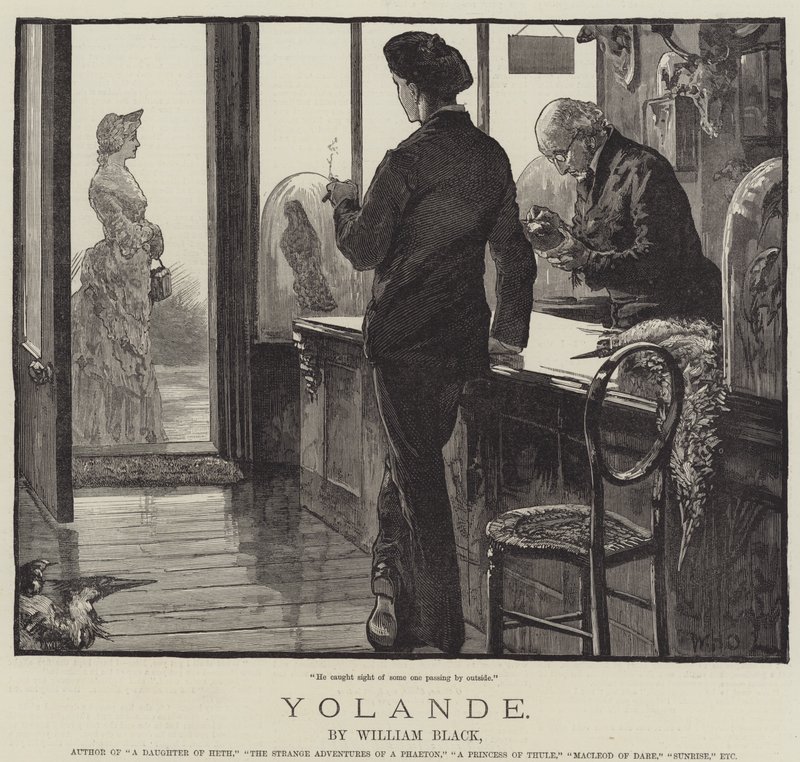 Yolande, di William Black da William Heysham Overend