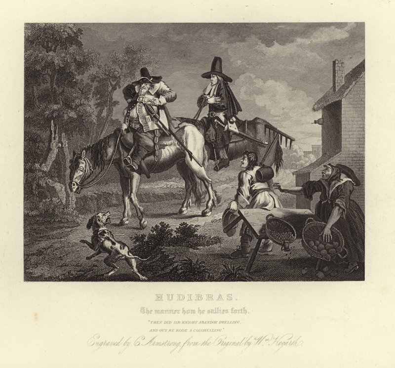 Hudibras di Samuel Butler da William Hogarth
