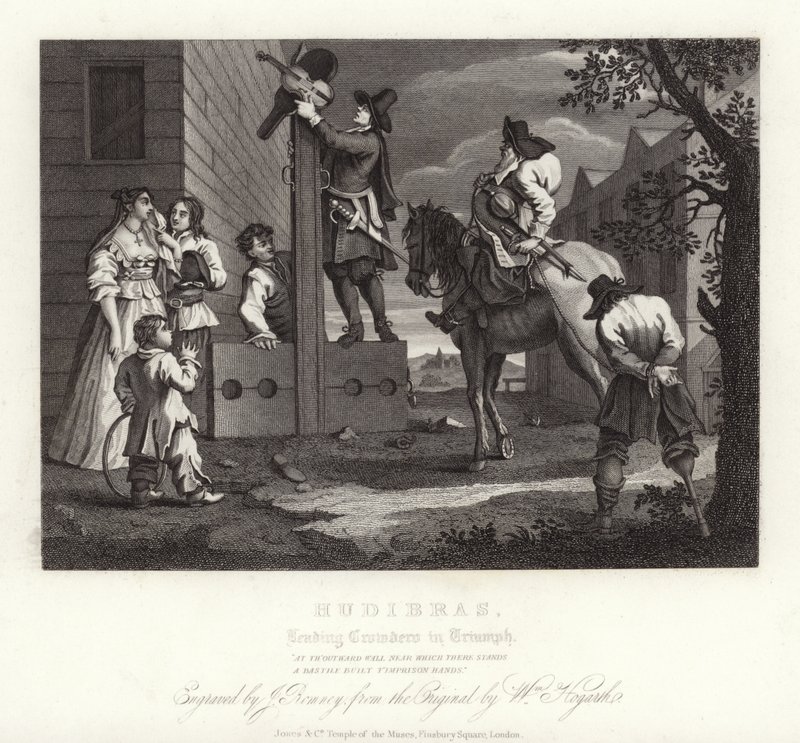Hudibras di Samuel Butler da William Hogarth