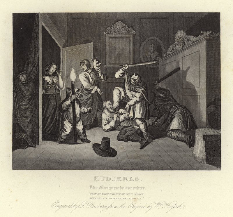 Hudibras di Samuel Butler da William Hogarth