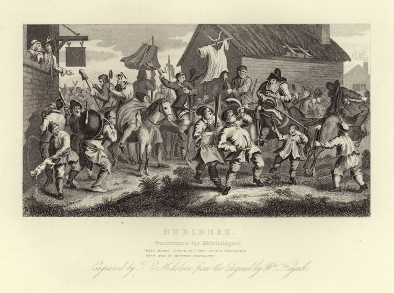 Hudibras di Samuel Butler da William Hogarth
