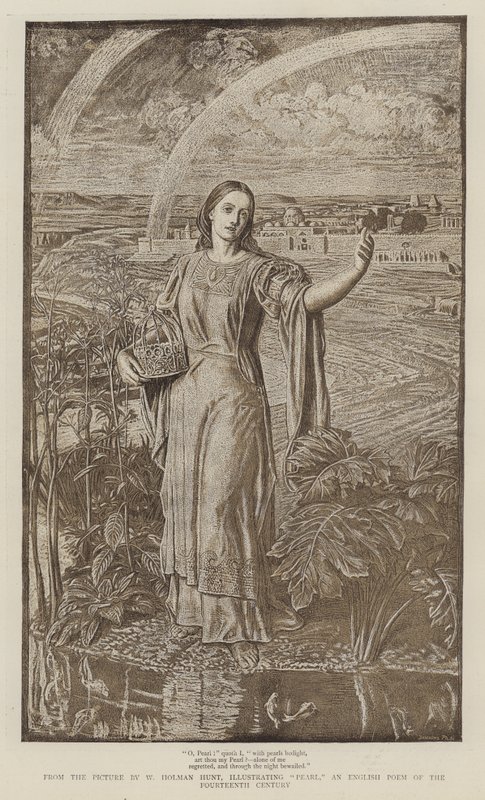 La Perla, il poema inglese del XIV secolo da William Holman Hunt