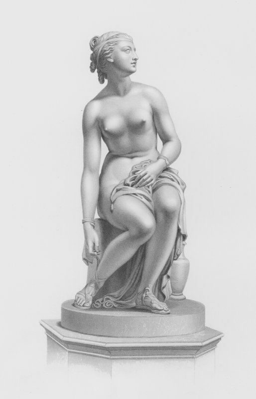 Preparativi per il bagno (incisione) da William John Roffe