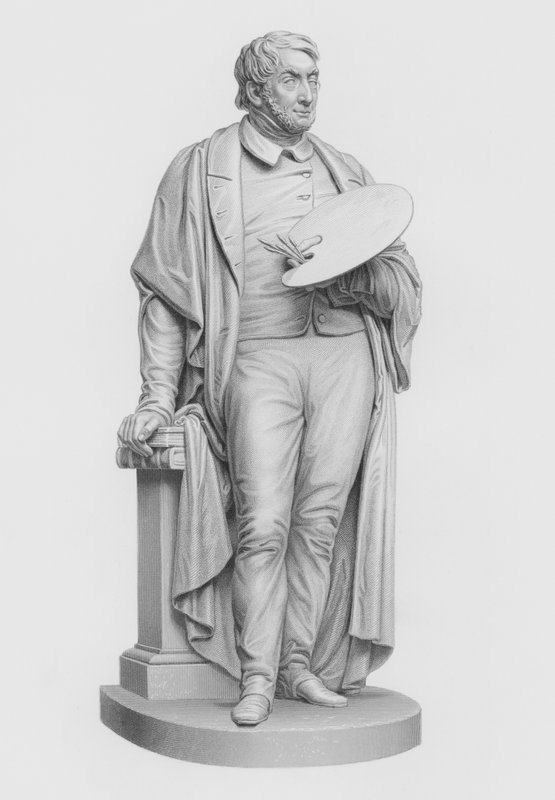 Turner, RA, inciso da W Roffe dalla statua di E Baily, RA da William John Roffe