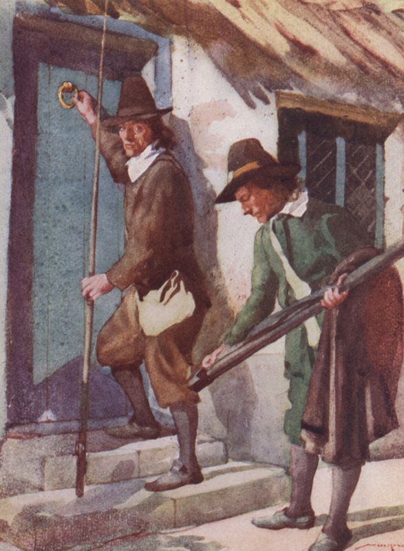 Illustrazione per Il perfetto pescatore di Izaak Walton (litografia a colori) da William Lee Hankey