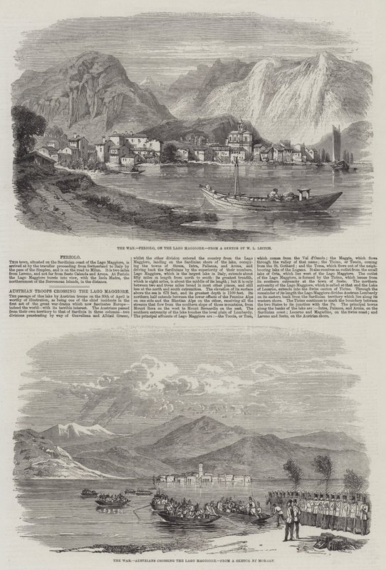 La guerra in Italia da William Leighton Leitch