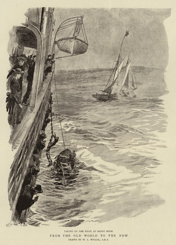 Dal Vecchio Mondo al Nuovo da William Lionel Wyllie