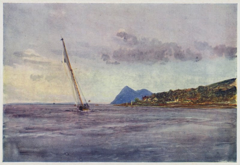Isola Sacra, Arran da William Lionel Wyllie