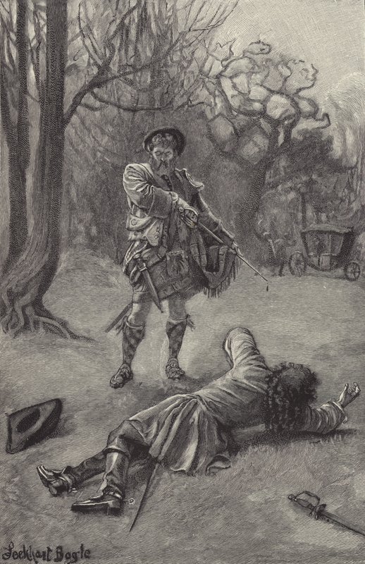 Morte di Rashleigh da William Lockhart Bogle