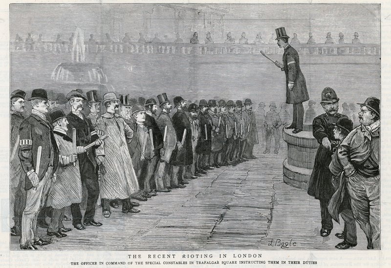 I recenti disordini a Londra da William Lockhart Bogle