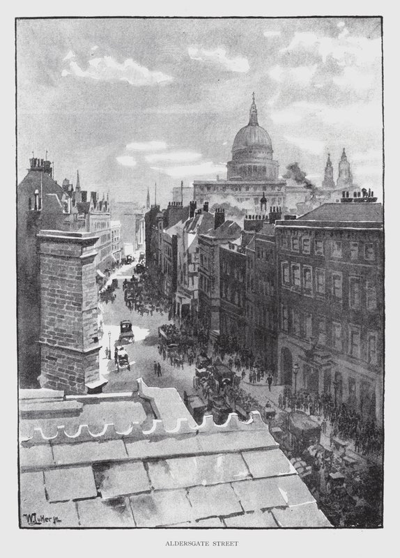 Aldersgate Street da William Luker