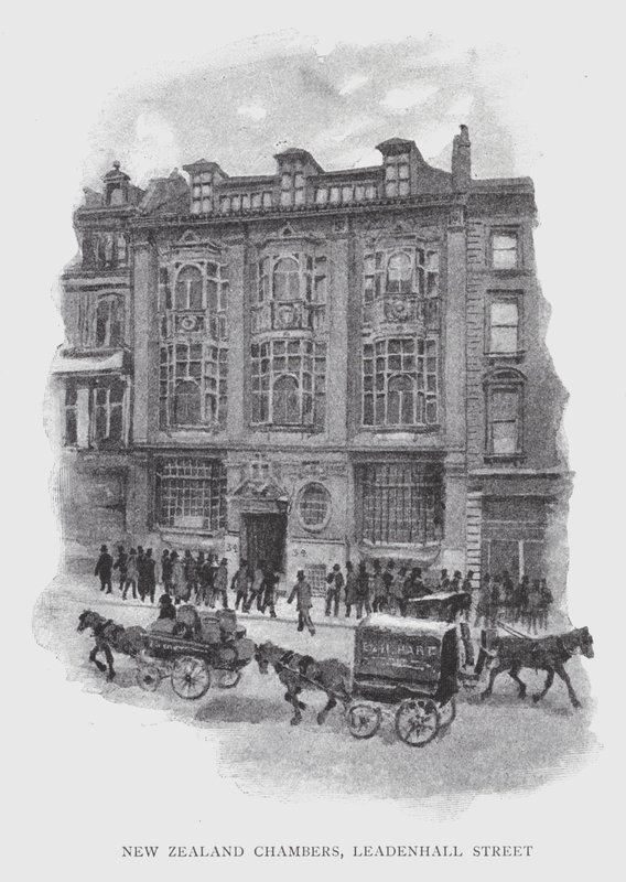 New Zealand Chambers, Leadenhall Street da William Luker