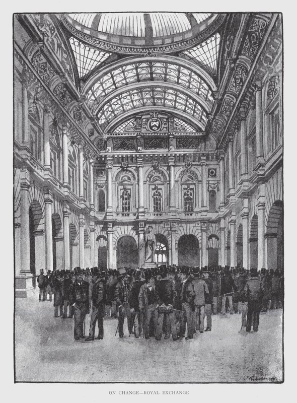 On Change, Royal Exchange da William Luker