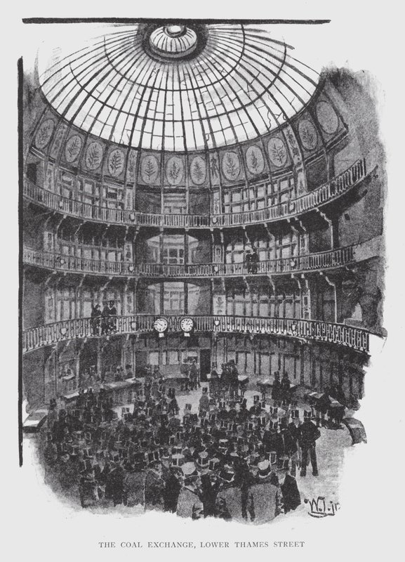 The Coal Exchange, Lower Thames Street da William Luker
