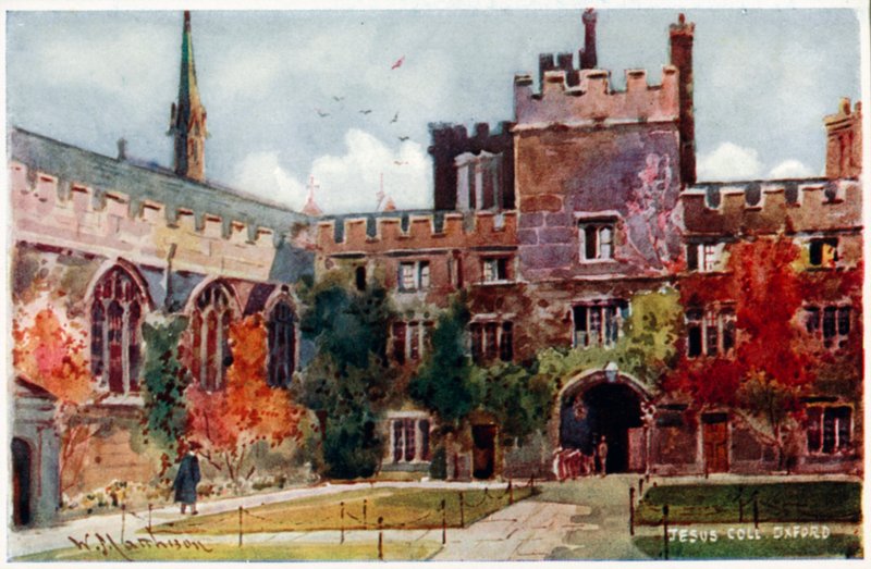 Jesus College da William Matthison