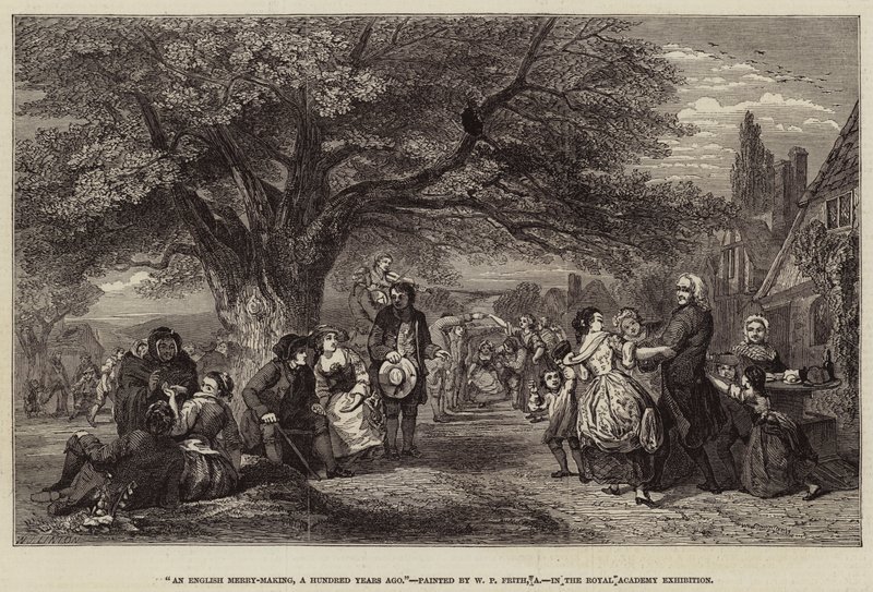 Una festa inglese, cento anni fa da William Powell Frith