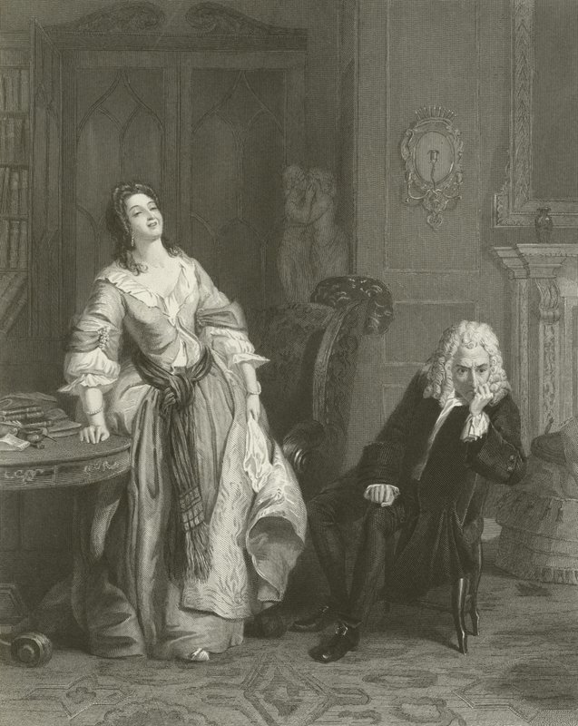 Il poeta rifiutato da William Powell Frith