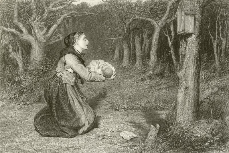 Il santuario nella foresta da William Quiller Orchardson