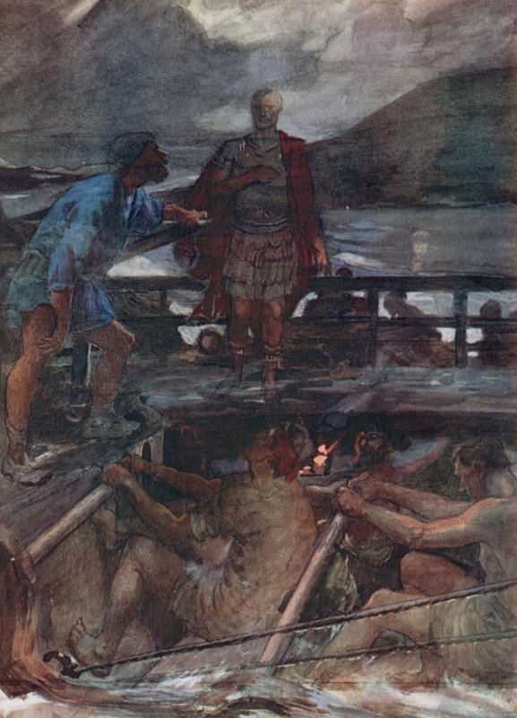 Cesare e il pilota da William Rainey