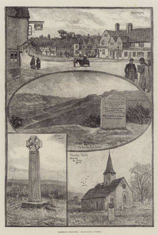 Schizzi erranti, Haslemere, Surrey da William Rainey