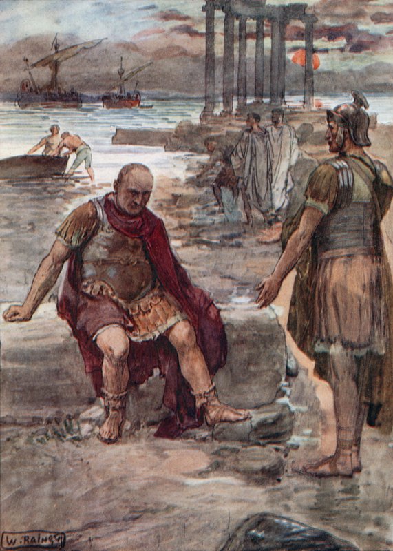 Mario in esilio tra le rovine di Cartagine da William Rainey