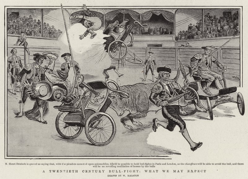 Una corrida del ventesimo secolo, cosa possiamo aspettarci da William Ralston