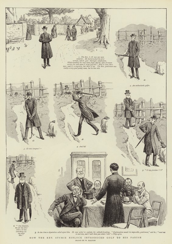 Come il reverendo Stymie Niblock ha introdotto il golf nella sua parrocchia da William Ralston