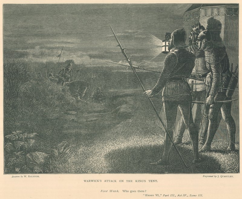 Illustrazione per Re Enrico VI, parte III da William Ralston