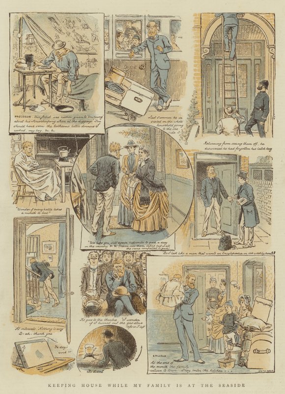 Gestire la casa mentre la mia famiglia è al mare da William Ralston