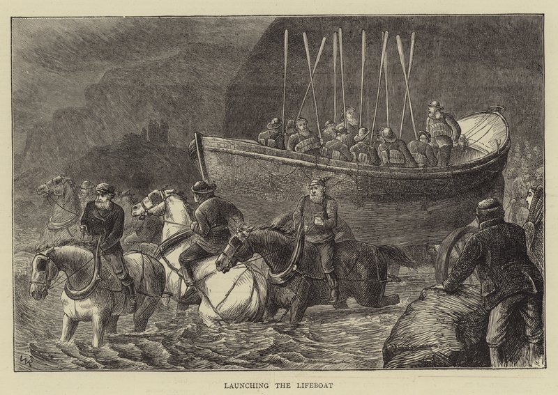 Varo della scialuppa di salvataggio da William Ralston