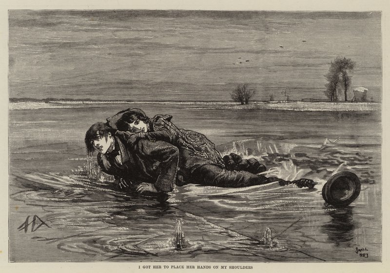 Illustrazione per Thirlby Hall, di W E Norris da William Small