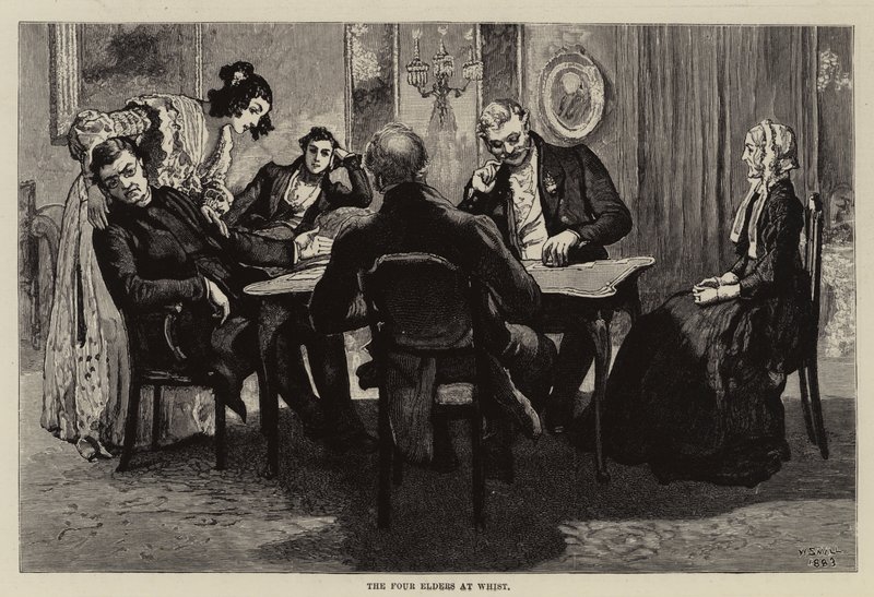Illustrazione per Thirlby Hall, di W E Norris da William Small