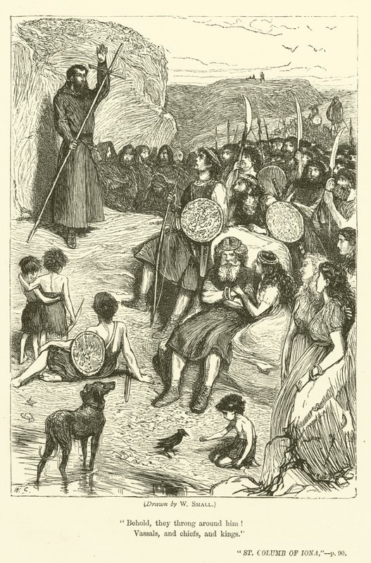 San Colombano di Iona da William Small