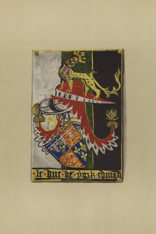 Sir Edmond Plantagenet di Langley, conte di Cambridge e duca di York, 1361-1402 da William St John Hope
