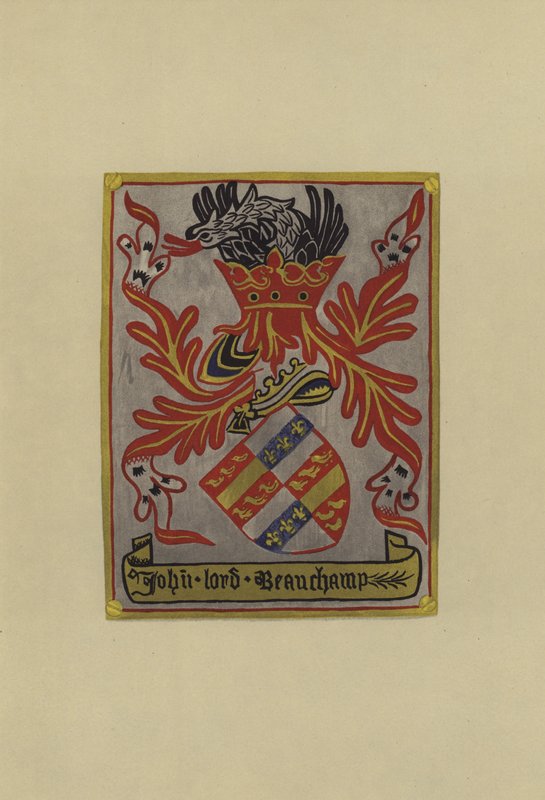 Sir John Beauchamp, lord Beauchamp di Powyk, 1445-1475 da William St John Hope