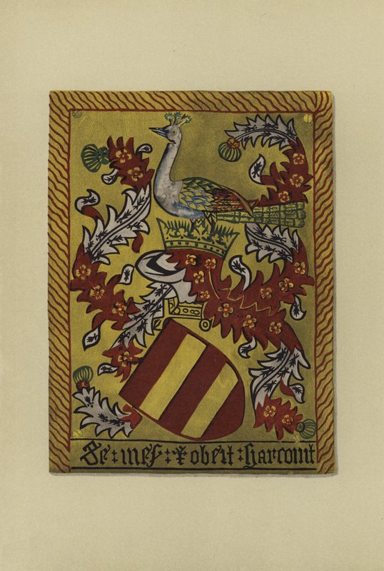 Sir Robert Harcourt, 1461-1470 da William St John Hope