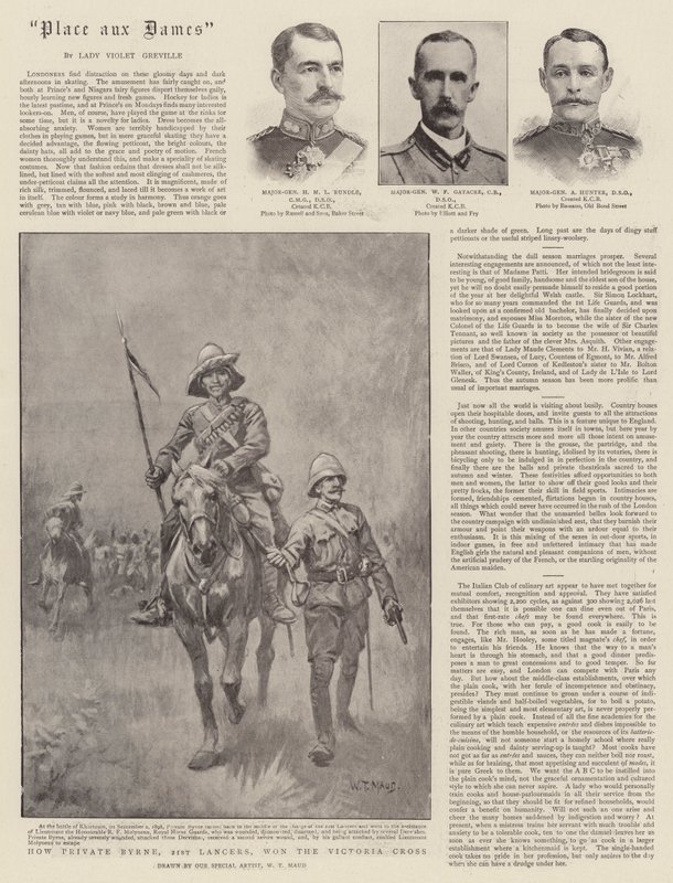 Come il soldato Byrne, 21° Lancieri, ha vinto la Victoria Cross da William T. Maud