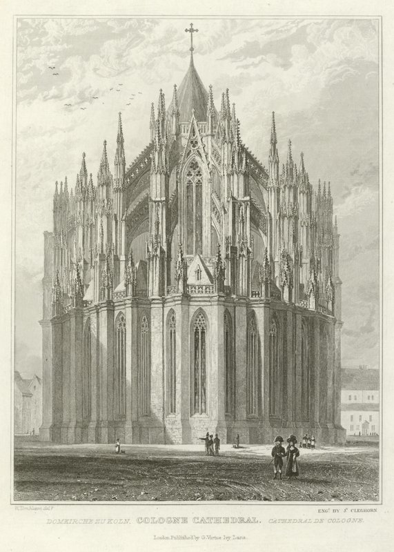 Cattedrale di Colonia da William Tombleson